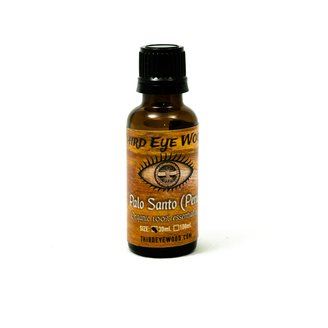 palo santo essential oil from third eye wood